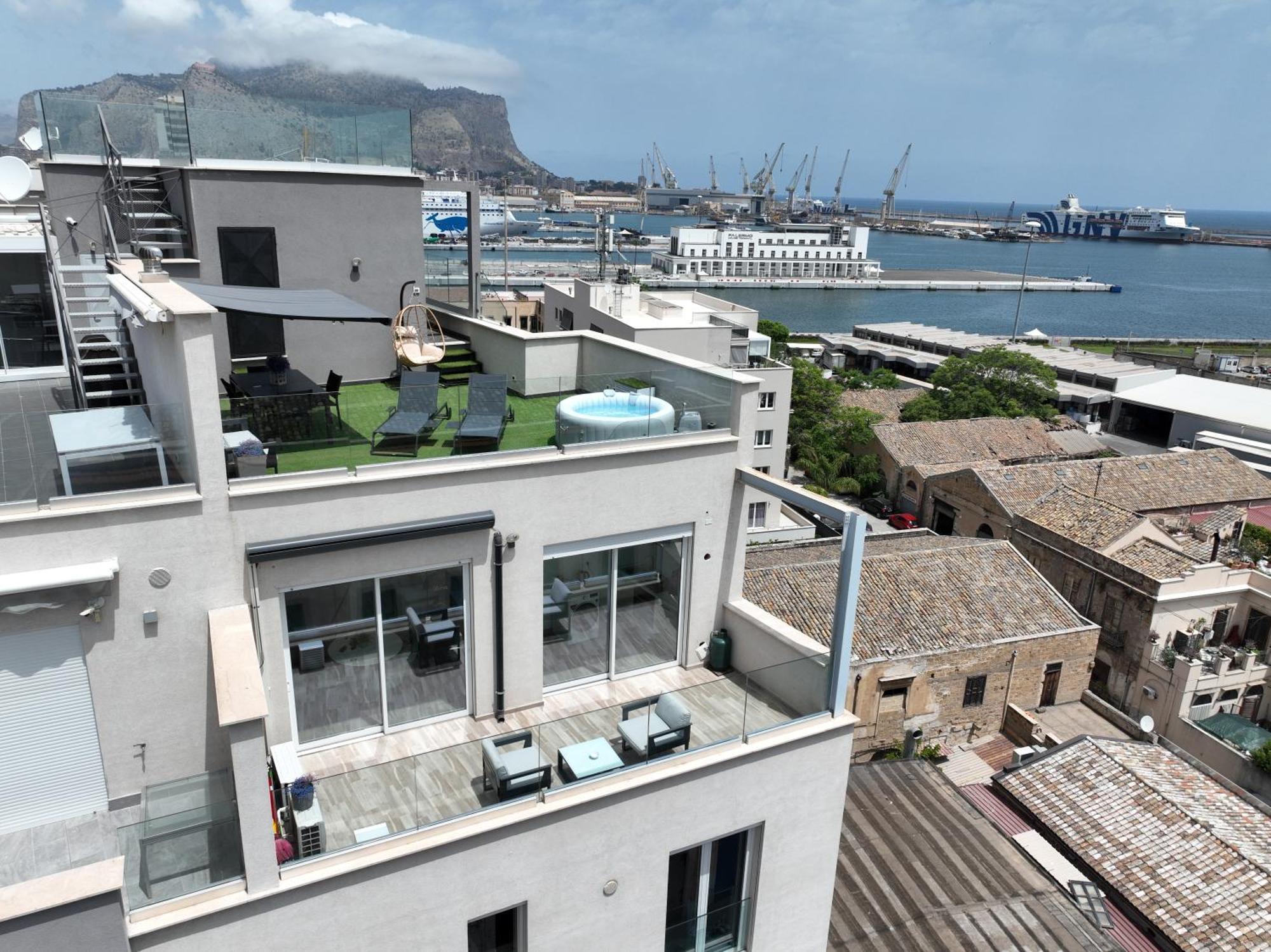 Marina Rooftop View Палермо Екстериор снимка