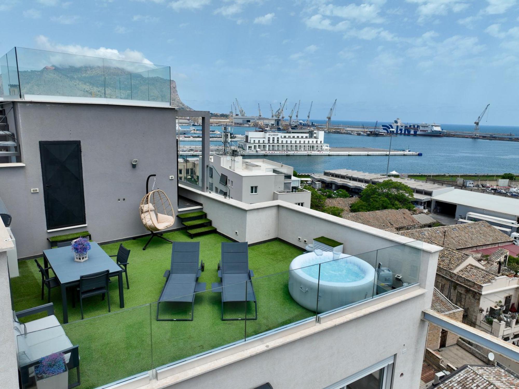 Marina Rooftop View Палермо Екстериор снимка